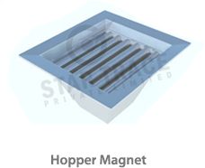 Drawer-in-housing Hopper-magnet